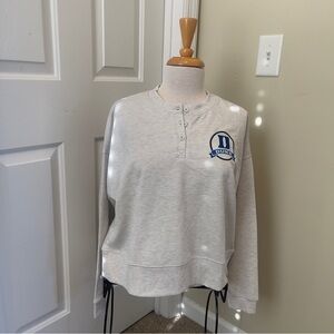 Duke University,  Heather Gray Sweatshirt, Medium